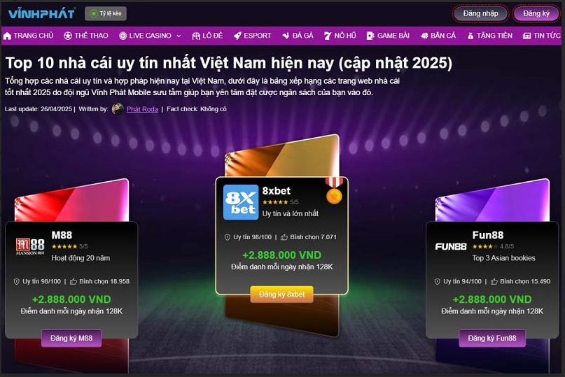 Vì sao người dùng tin tưởng Vĩnh Phát
